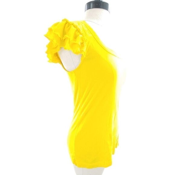 Juicy Couture ruffle cap sleeve tee shirt small - Picture 3 of 8